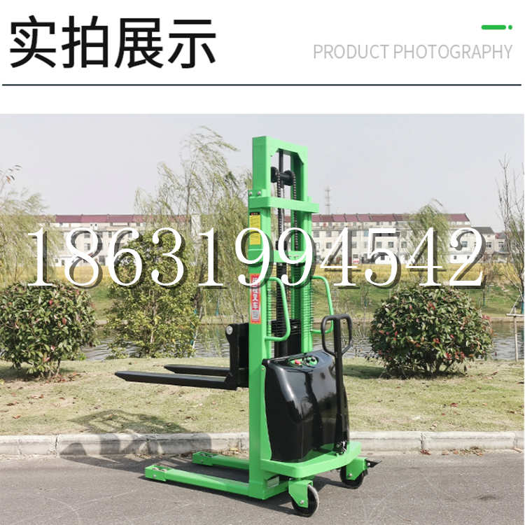 卧龙区电动叉车堆高车液压铲车电瓶1吨2吨站驾步行式小型全自动叉车